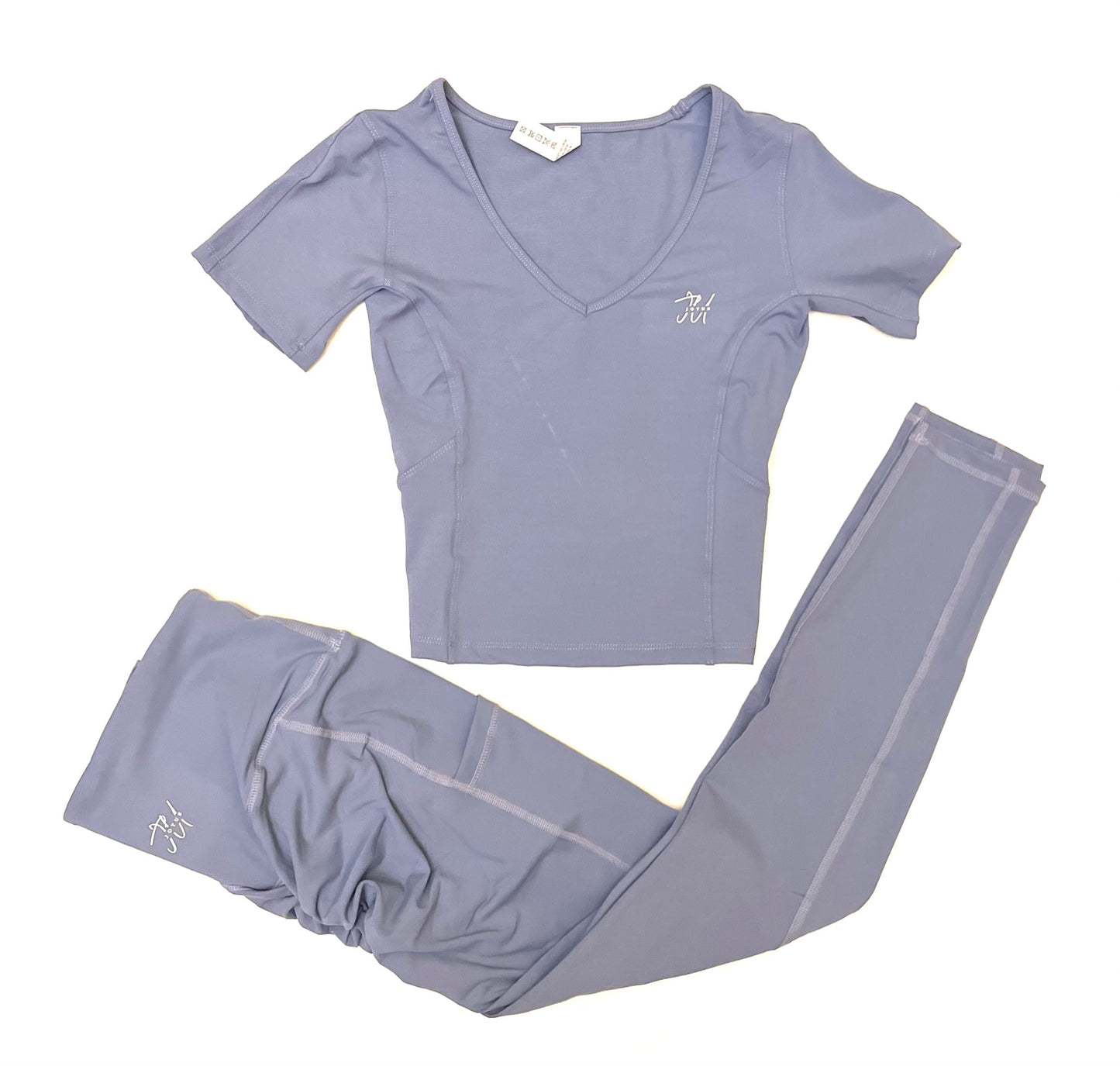 Classic Lounge Lightweight 2-Piece Set Short-Sleeve and Yoga Pants