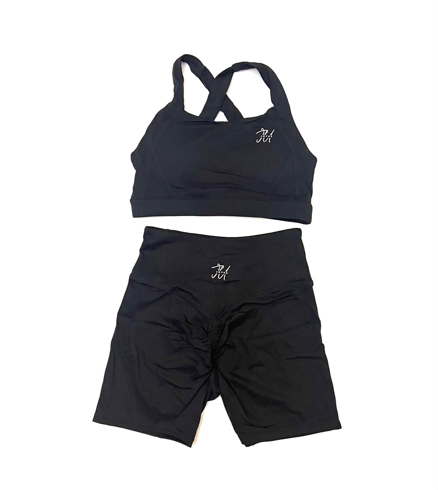 Soft Lightweight 2 Piece Set Sports Bra and Yoga Shorts